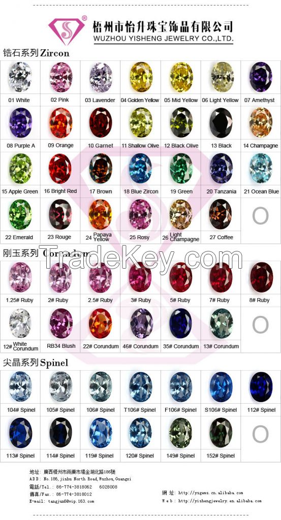 AAA Fashion Brilliant Fancy Loose Gemstones Jewels In Wuzhou