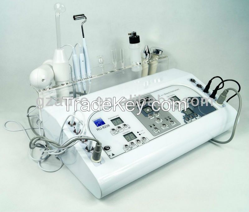 Au-8208 Guangzhou manufacturer Multifunctional 7 in 1 Beauty Salon Machine