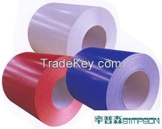 prepainted coated galvanized steel in coil