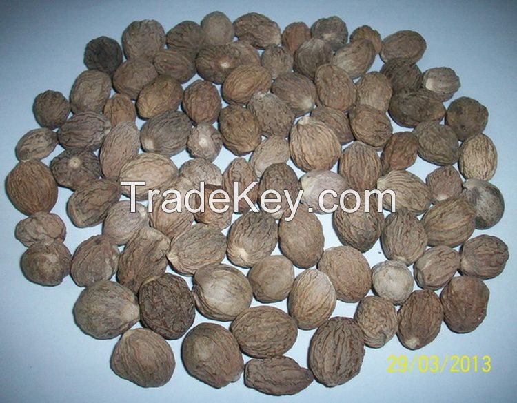 Nutmeg shelled
