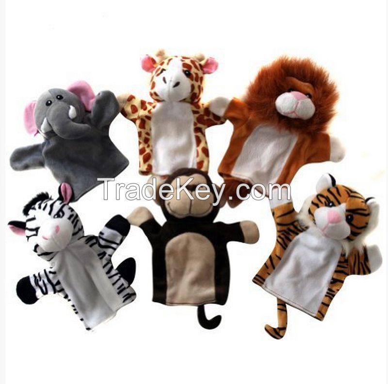 Plush Animal Hand Puppets Stuffed&amp;amp;Plush Toys Soft Toys/Peluche Marionnettes Main/Peluche Di Mano Puppets