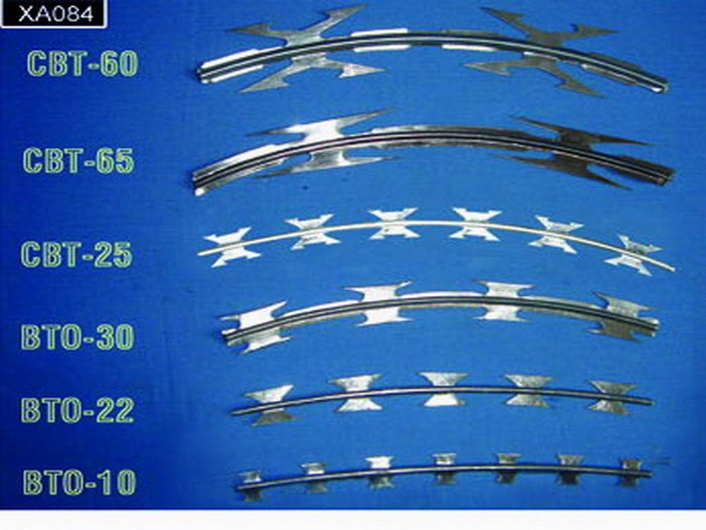 Razor Barbed Wire / Concertina Razor Wire / Blade Barb Wire