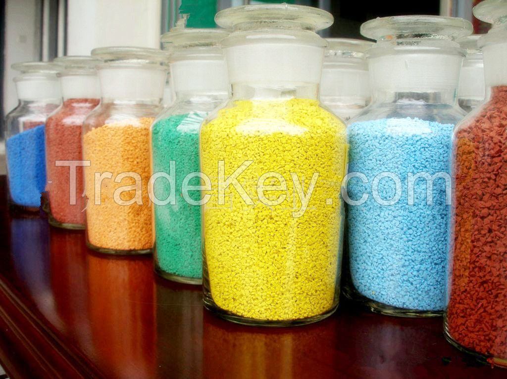 colorful EPDM rubber granules for flooring