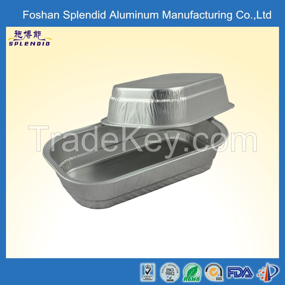 aluminum disposable airline food containers
