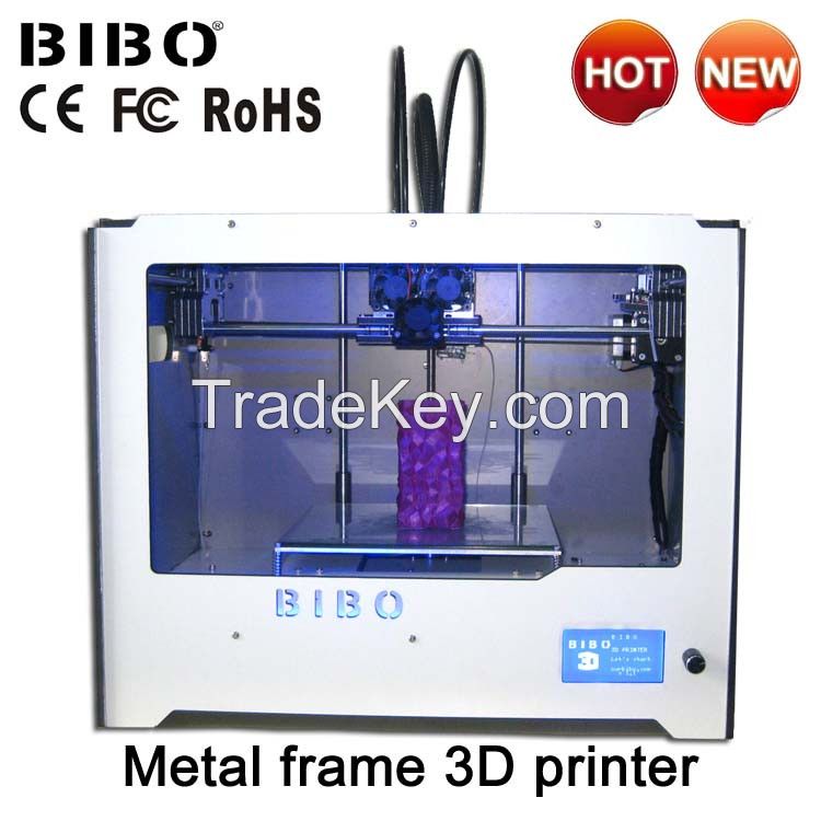 Best Manufacture!!! BIBO Metal Frame 3D Printer for Sale/Used 3D Printer