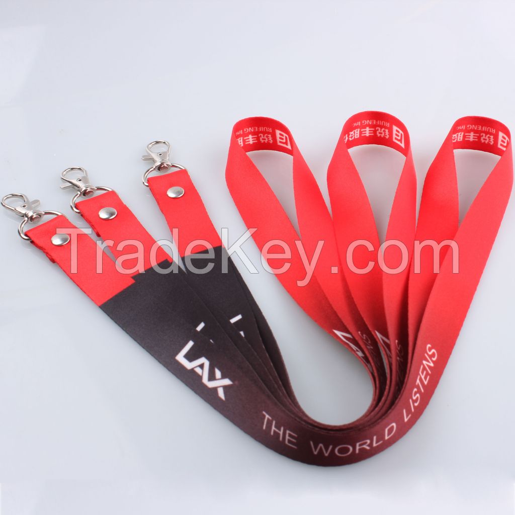 Cheap price factory directly sale custom polyester lanyards