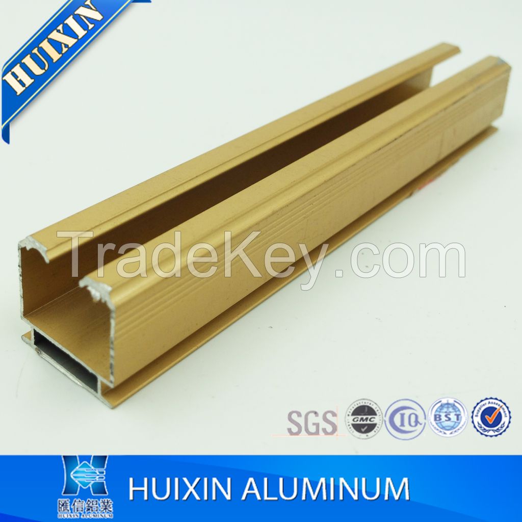 Kinds of Wooden Grain Surface Aluminum extruded profiles 6063-T5 alloy