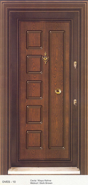 Standard type steel door