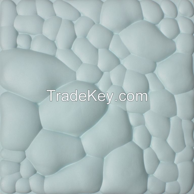 COBBLESTONE  soft background wall 3D Leather Wall Panels