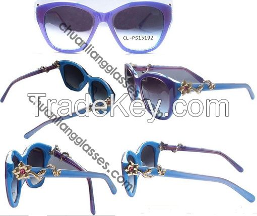 Stylish and Trendy Cat-Eye Sunglasses Cooper Double Bridge Tortoise Women Style Eyewear