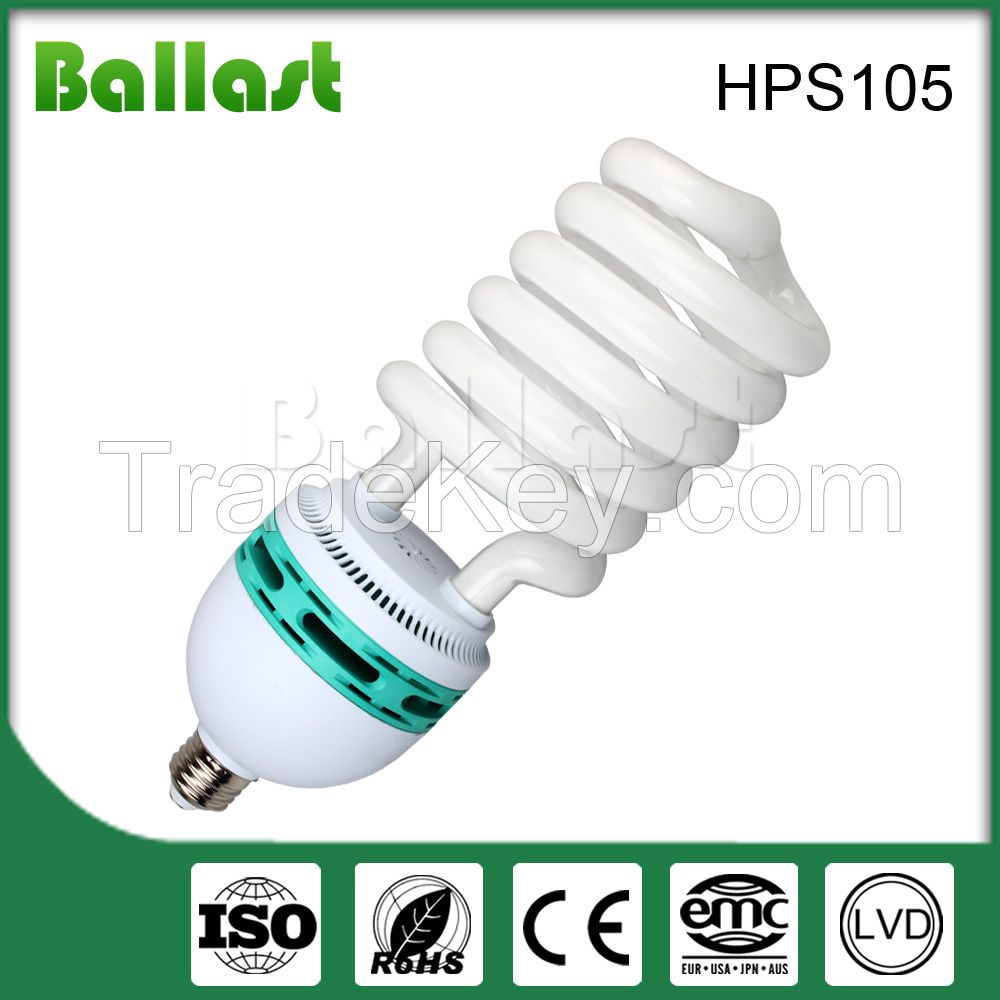 105w full spiral energy saving lamp