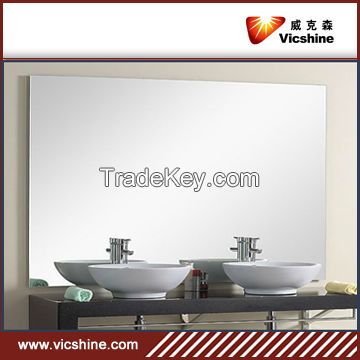 Qingdao wholesales aluminum mirror glass/clear float glass aluminum mirror