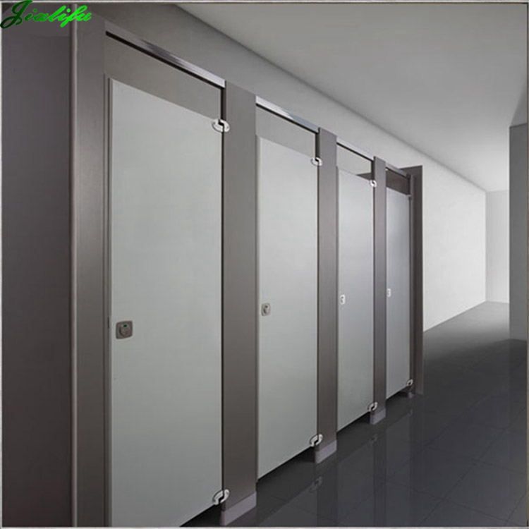 Toilet cubicle hpl board plain color accept customize