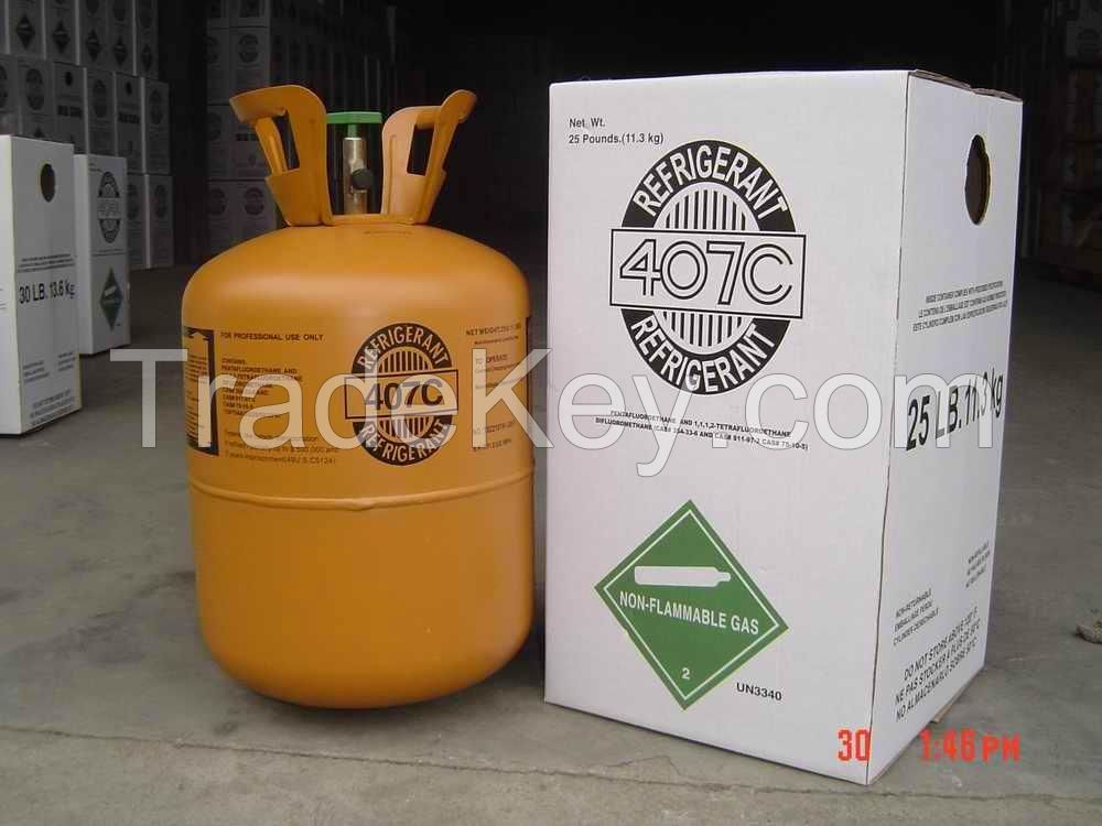 High Purity Refrigerant Gas R407c