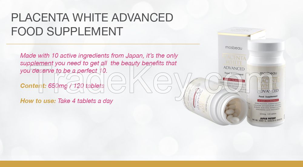Placenta White advance food supplement