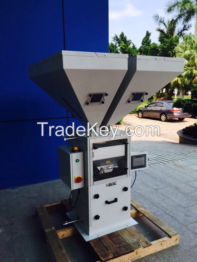 Gravimetric plastic blow automatic dosing machine