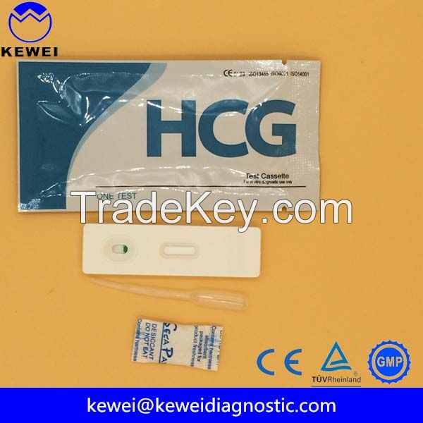 CE home use HCG pregnancy test kit