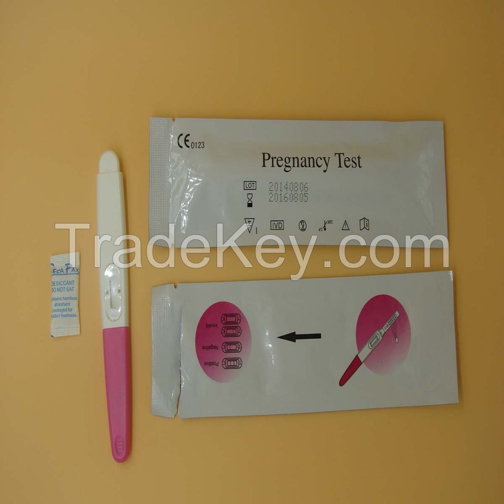 Hot sale! Home use HCG pregnancy test kit wITh CE