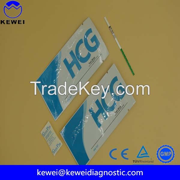 Best selling CE marked family use HCG pregnancy test kit