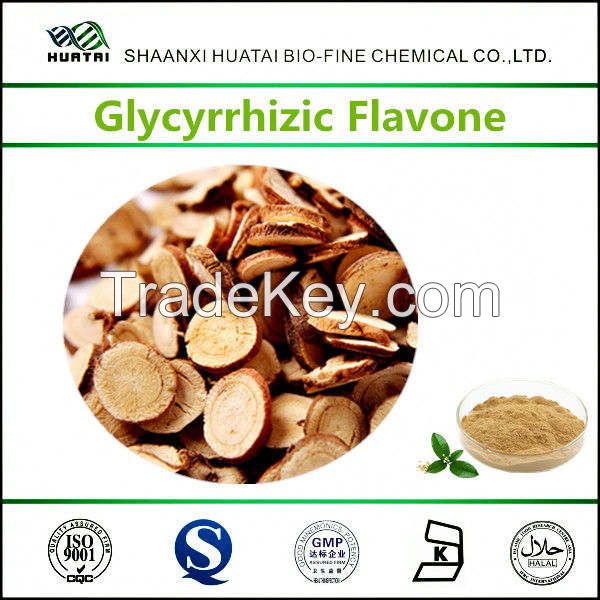 Licorice Root Extract Glycyrrhizic Flavone Powder 70%