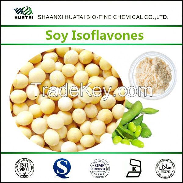 Soy Bean Extract Soy Isoflavones Powder 80%