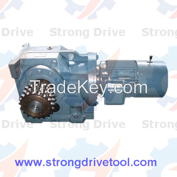  helical worm gearbox