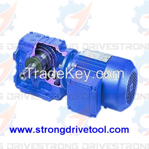 helical worm gearbox