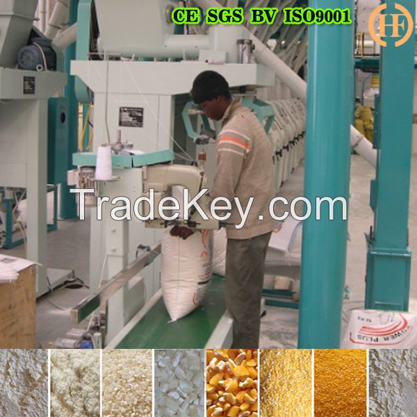 Small scale maize flour milling machines for Africa market milling maize