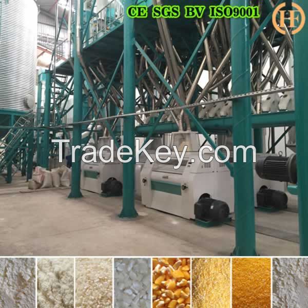 Maize flour milling plant/maize milling plant