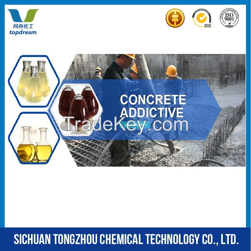 Cement Admixture 40% Good Slump Retention Type Polycarboxylate Superplasticizer