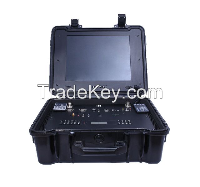 portable Backpack COFDM video duplex Wireless Video MINI Transmitter