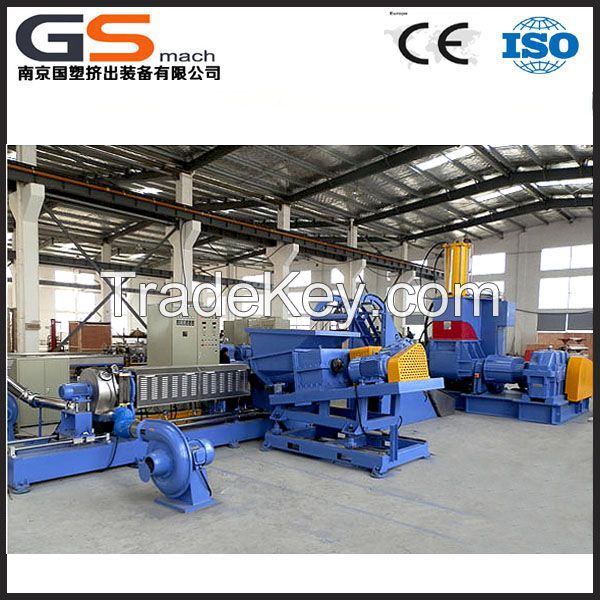 single screw plastic extruder machine