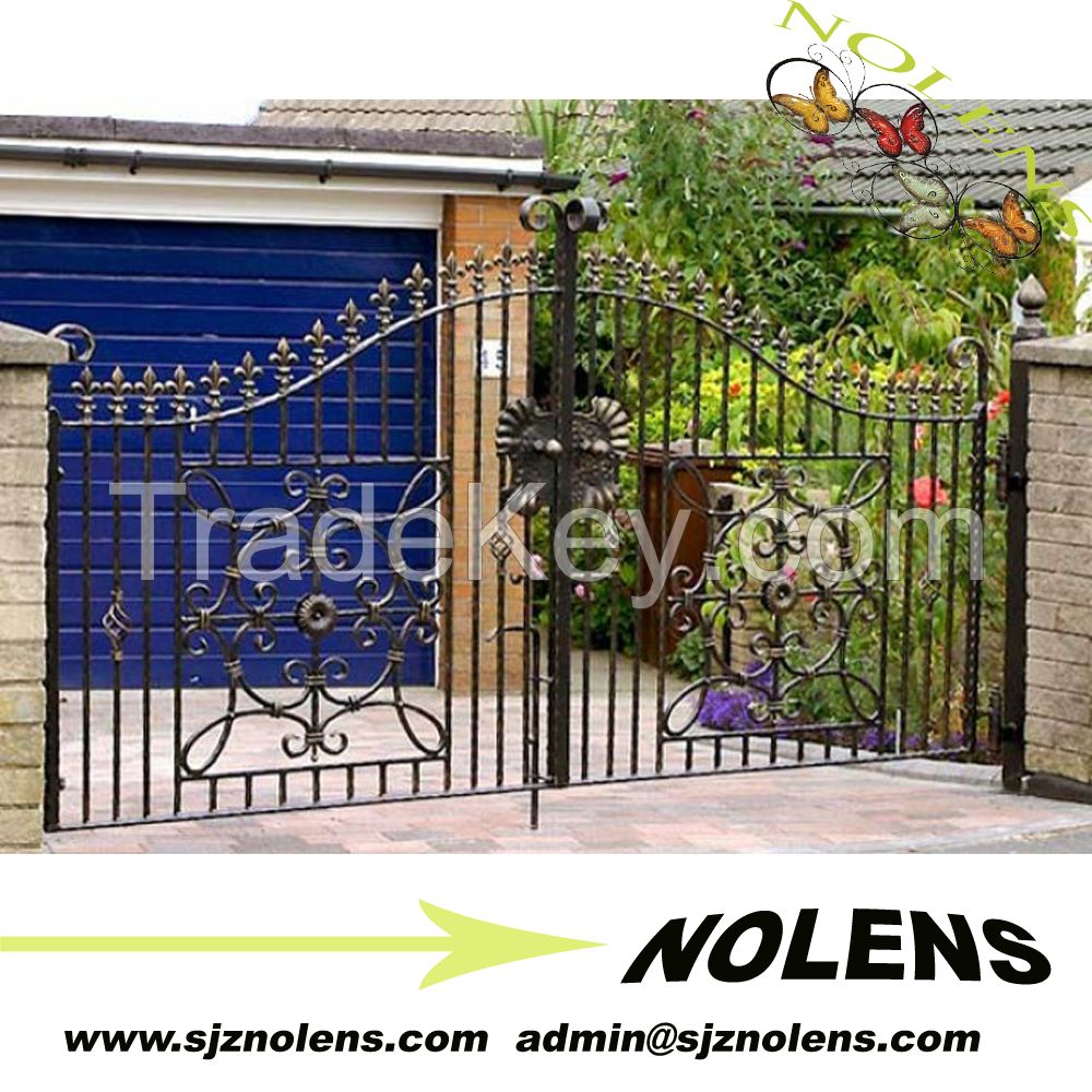 iron gate/main gate/ wrought iron fence/ gate