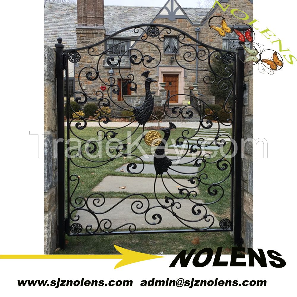 2016 new model wrought iron gate/ garden gate/main gate design
