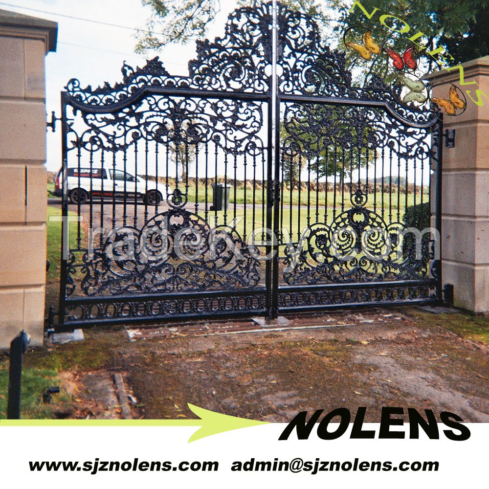 wrought iron gate/metal gate