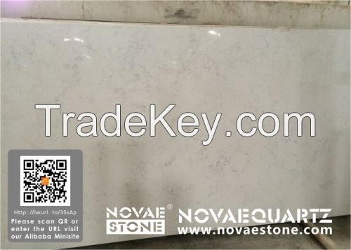 nv901 bianco carrara quartz slab