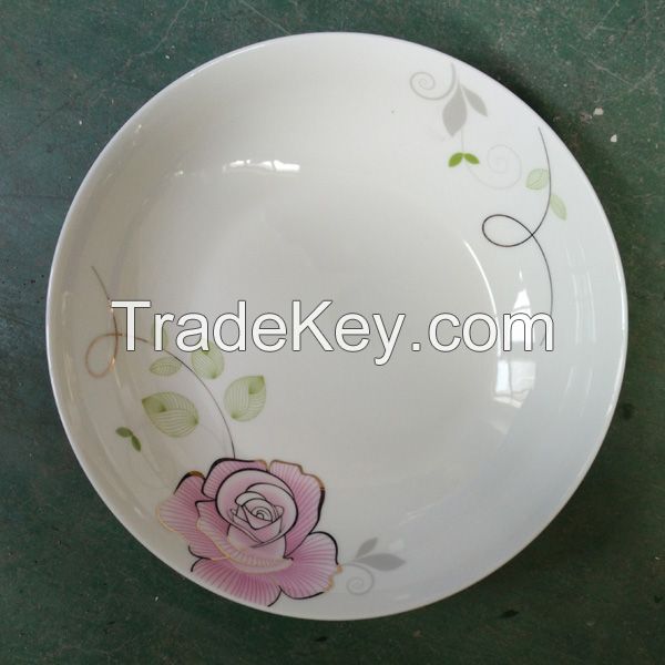 High quality fashion ceramic fruit plate candy plate home decoration