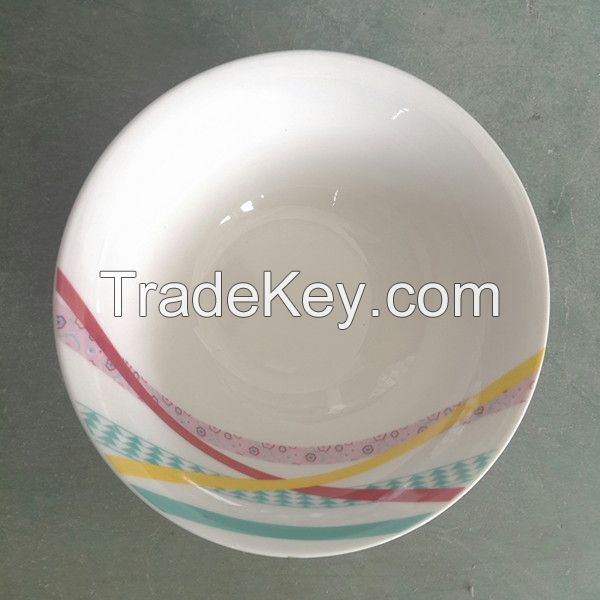 Designed Ceramic Bowl, Porcelain Soup Bowl