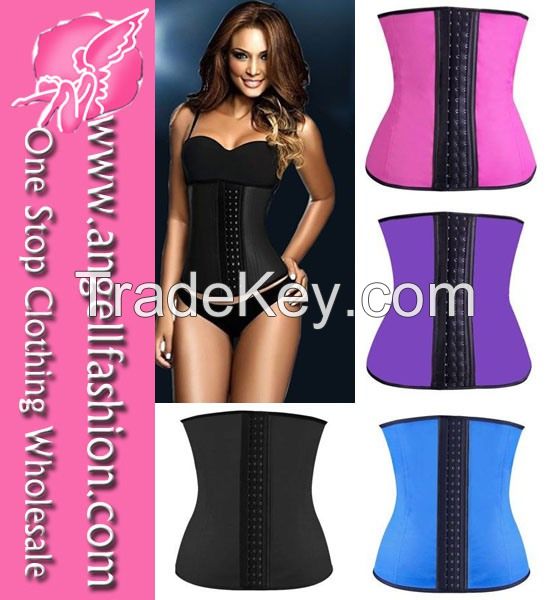 10 Sizes 4 Steel Bones Sexy Latex waist trainer Corset