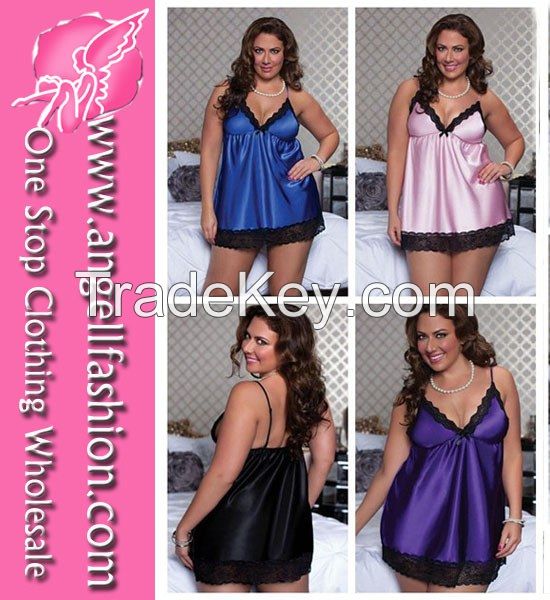 Sleelvess Sexy Babydoll Very Hot Wholesale China Lingerie Sexy