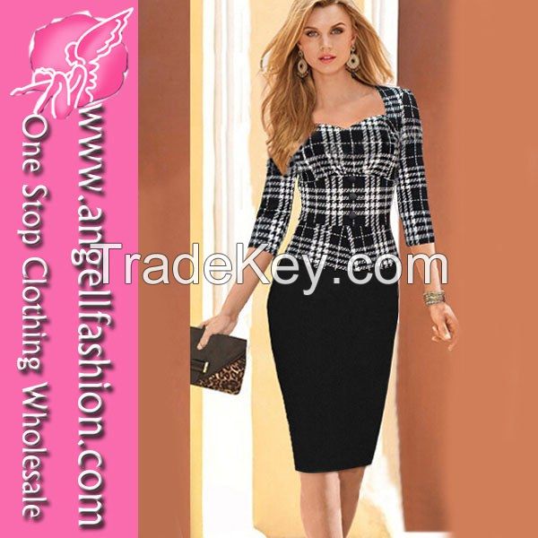 Half-Sleeve Hot Fashion Lace Wholesale Long Maxi Dress