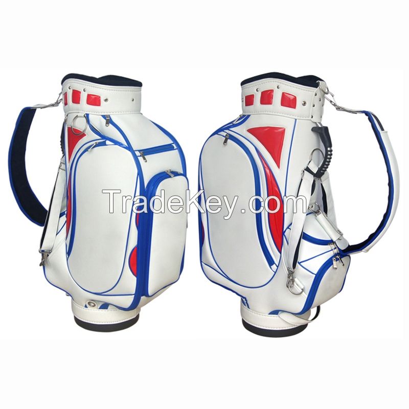 2016 New Unique Top Quality PU Leather Golf Bag