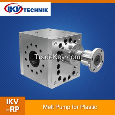 extrusion melt pump for plastic processing