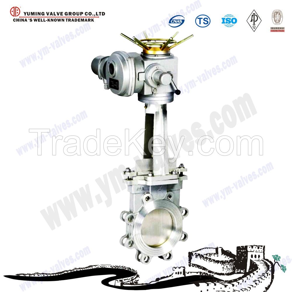 API 6A electric actuated Knife gate valve with prices