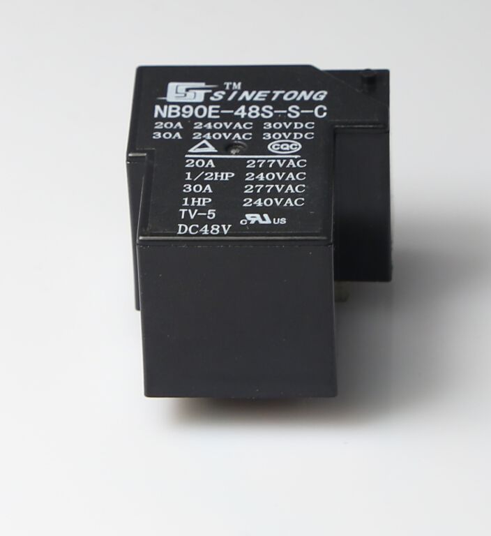 China made 5pin Electromagnetic 48V PCB type power relay