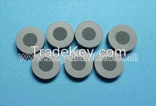 Tungsten Carbide Ring Supported Round Diamond/ PCD Wire Drawing Die Blanks