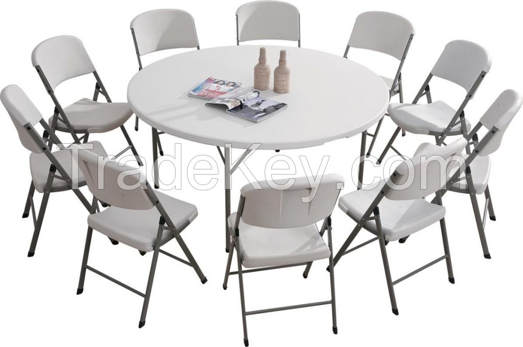 5FT Round Banquet Folding Table