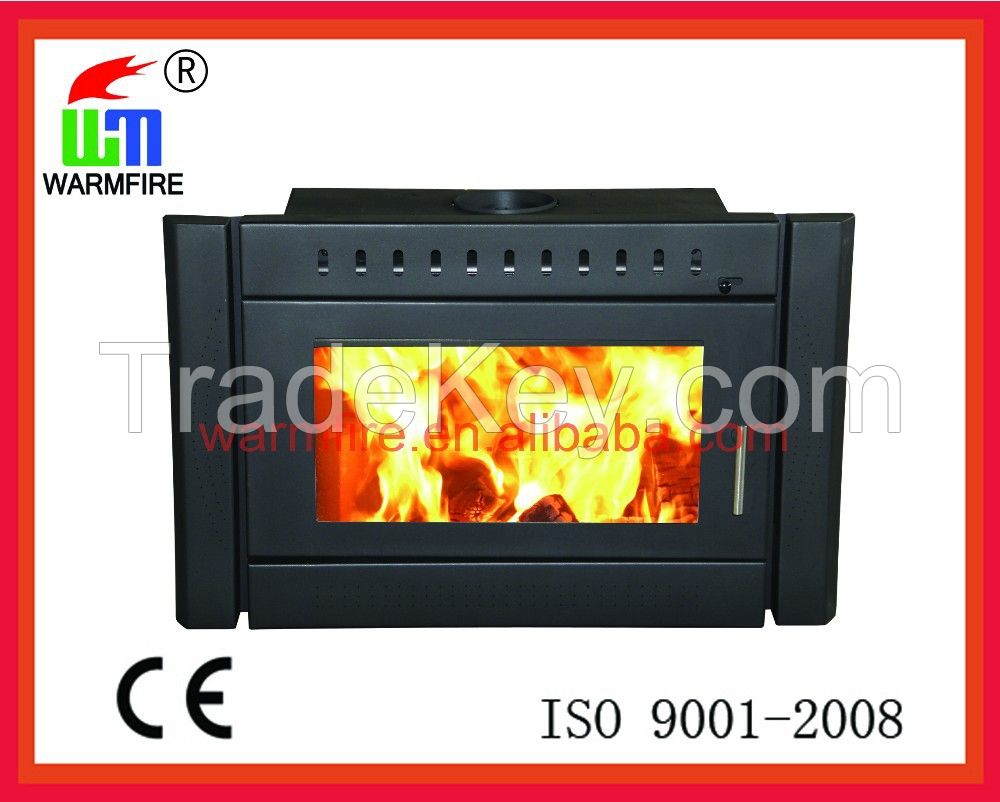 panel steel insert wood stoves