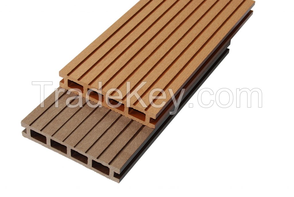 wood plastic composite decking