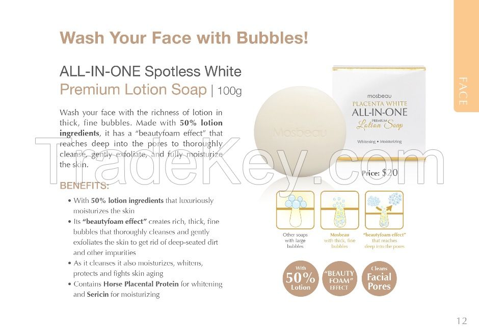 Mosbeau All In One Lotion Soap